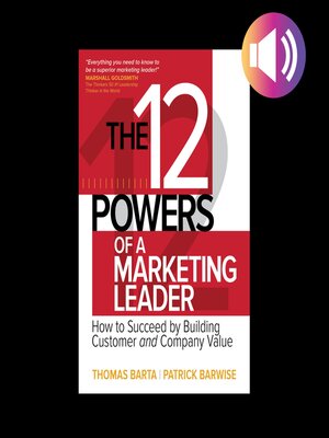 cover image of The 12 Powers of a Marketing Leader